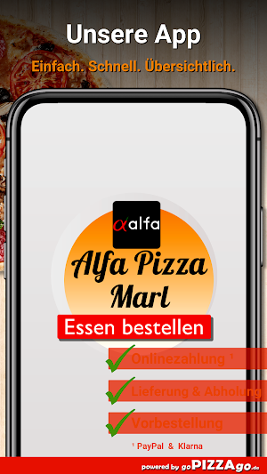 Alfa Pizza Screenshot 0