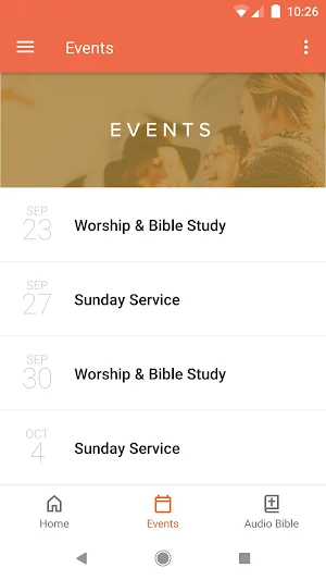 Word First Church Savannah Screenshot 1