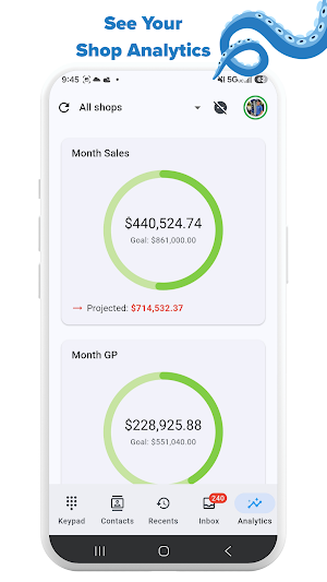 OktoRocket Mobile Screenshot 1