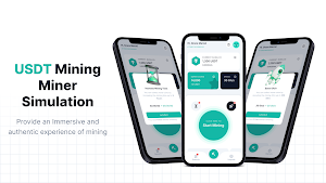 USDT Mining Miner Simulation Screenshot 0