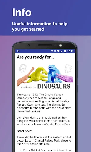 Crystal Palace Park Dinosaurs Screenshot 2