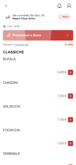 Napoli Pizza Schio Screenshot 1