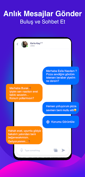 Sohbet-Ella: Tanışma ve Sohbet Screenshot 2