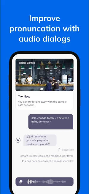 YES Language Speaking Practice Screenshot 2