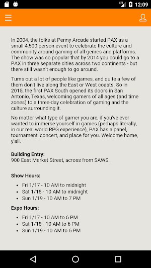 PAX South Screenshot 1