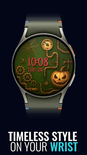 Tancha Halloween Watch Face Screenshot 3