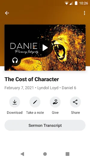 LakeRidge UMC Screenshot 2