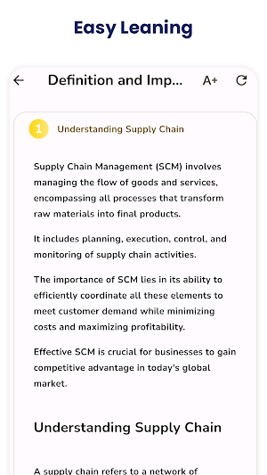 Supply Chain Management Notes Screenshot 1