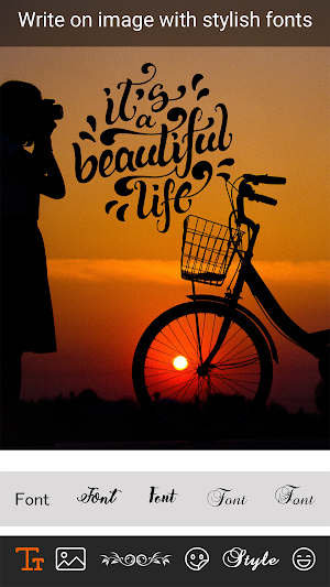 Add Text to Photo: Text Image Screenshot 0