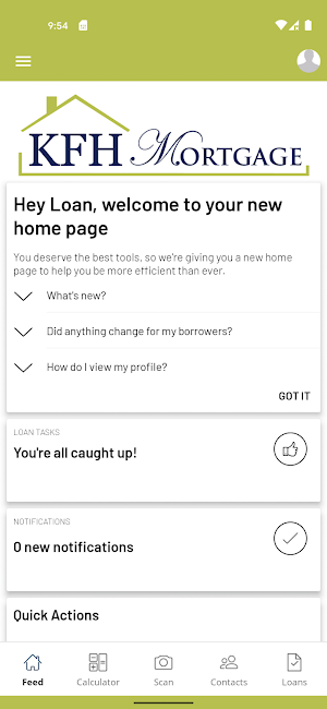 Kerley Family Homes Mortgage Screenshot 0