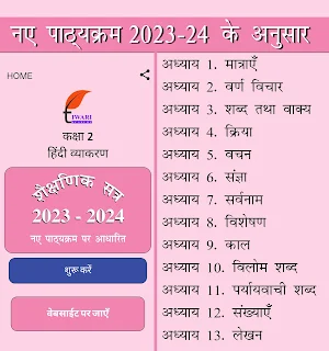 Class 2 Hindi Grammar Vyakaran Screenshot 0
