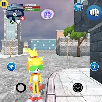 Hedgehog Hero:Grand City Theft