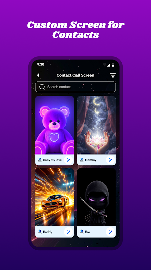 Call Screen-Dialer Color Phone Screenshot 2