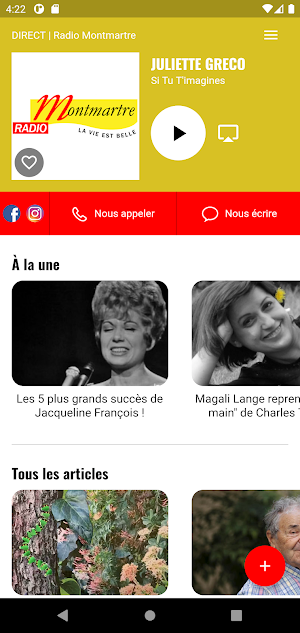 Radio Montmartre Screenshot 0