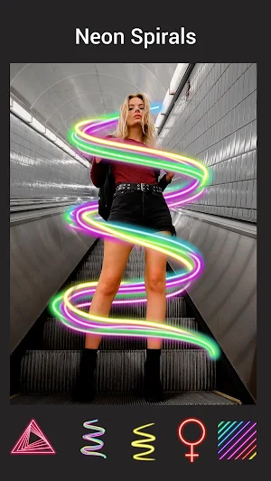 NeonArt Photo Editor: Photo Effects, Collage Maker Screenshot 0