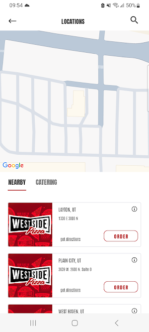 Westside Pizza Screenshot 1