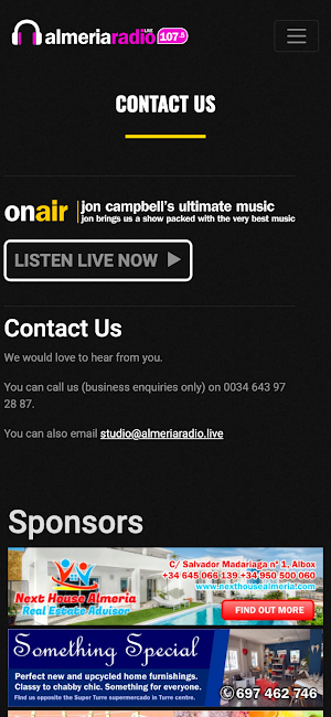Almeria Gold 95.5FM Screenshot 2