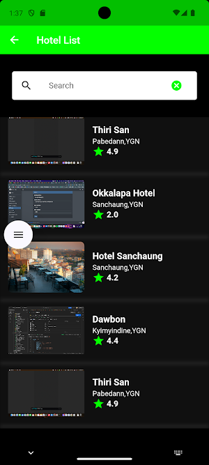 Yangon Hotels Screenshot 2