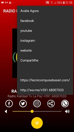 RADIO KALIDAD TV LA PAZ Screenshot 2