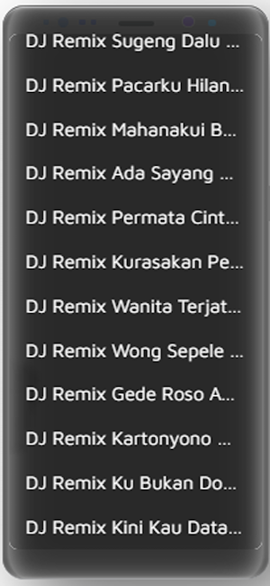 Lagu Dj Karna Rindu Offline Screenshot 3