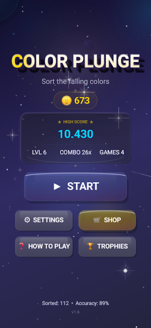 Color Plunge - Color Sort Game Screenshot 0