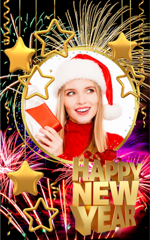 Happy New Year Photo Frame2021 Screenshot 1