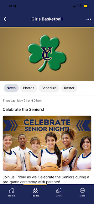 Yuma Catholic Shamrocks Screenshot 3