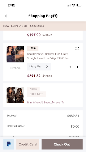 Beauty Forever Hair Screenshot 1