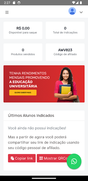 Afiliados UNINTA Screenshot 0