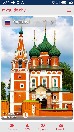 Yaroslavl city guide Screenshot 0