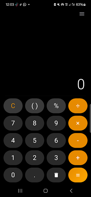 Calculator Screenshot 0