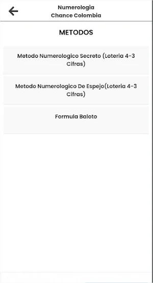 Numerologia Chance Colombia Screenshot 1