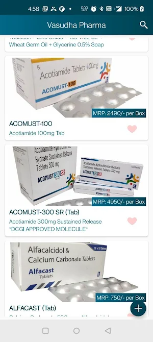 Vasudha Pharma Screenshot 2