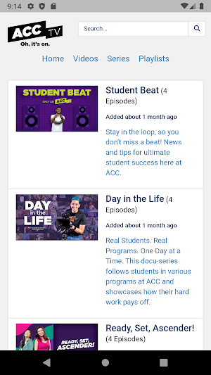 Austin Community College TV Screenshot 2