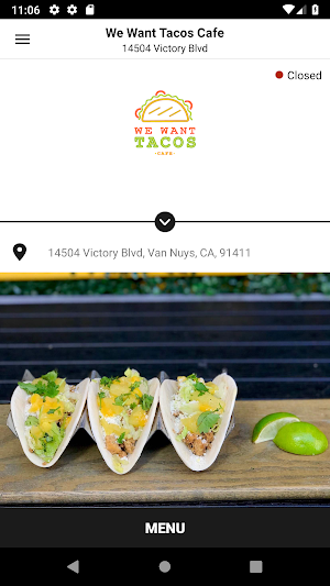 We Want Tacos Cafe Screenshot 2
