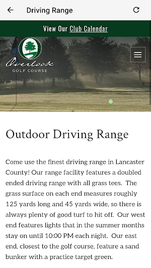 Overlook Golf Course Screenshot 3