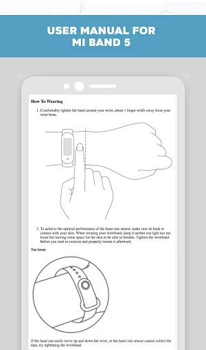 Xiaomi Mi Smart Band 5 Hint Screenshot 2
