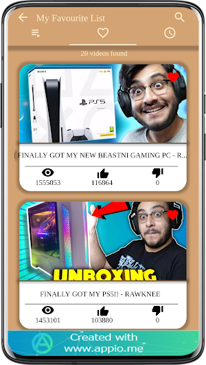 Rawknee Games App Screenshot 1