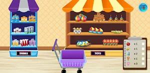Supermarket Shopping Game Screenshot 2