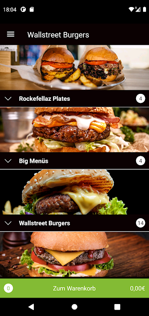Wallstreet Burgers Screenshot 2