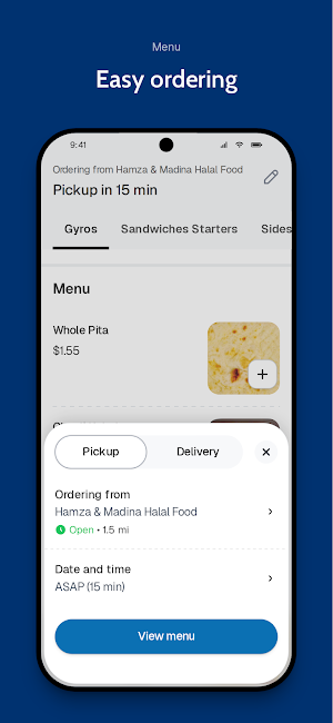 Hamza & Madina Halal Food Screenshot 2
