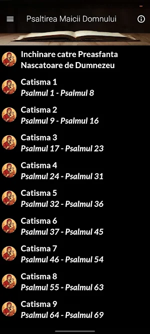 Psaltirea Prorocului David Screenshot 3