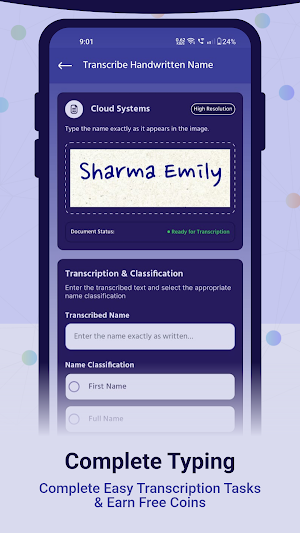 RozKaam: Transcribe & Earn Screenshot 3