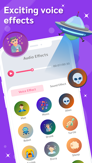 Voice Changer - Fun Effects Screenshot 3