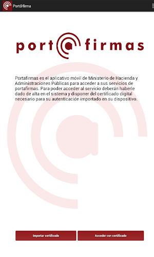Port@firmas movil Screenshot 0