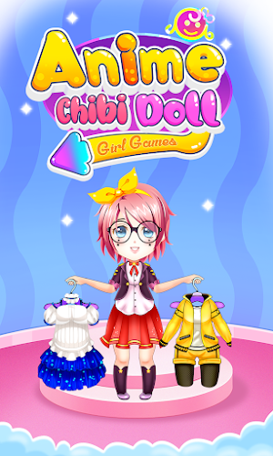 Anime Chibi Doll Girl Games Screenshot 0