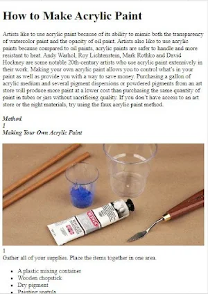Acrylic Painting Techniques Screenshot 2