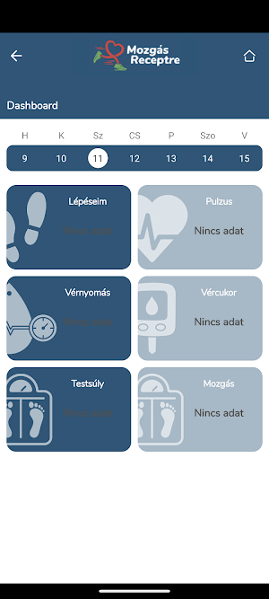 Mozgás Receptre Screenshot 2