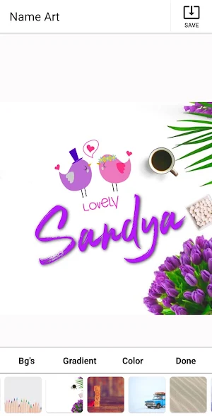 Name Art Photo Editor - Filter n Focus Screenshot 1