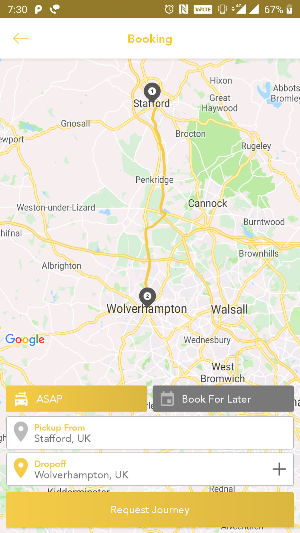 Chauffeur Exchange Screenshot 2